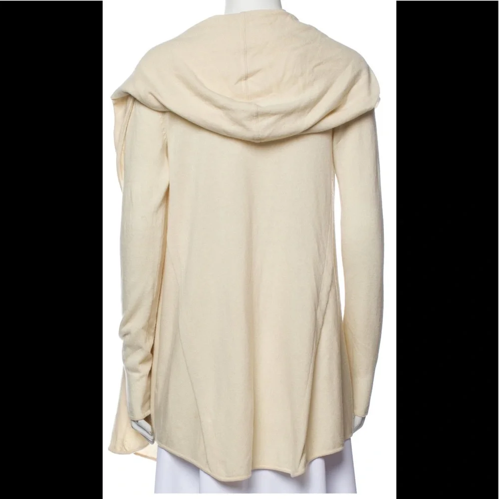 Vince Cream Drape Small Cardigan Creme - Picture 2 of 4